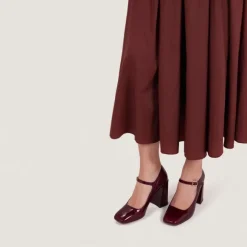 Babies à talons et bouts carrés