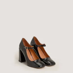 Babies à talons et bouts carrés