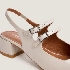 Babies slingbacks à doubles brides