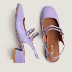 Babies slingbacks à doubles brides
