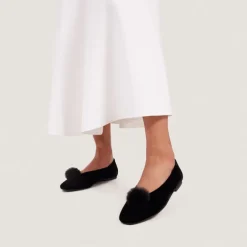 Ballerines à pompons