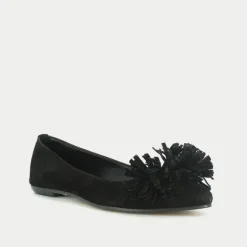 Ballerines à pompons