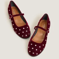 Ballerines à rivets