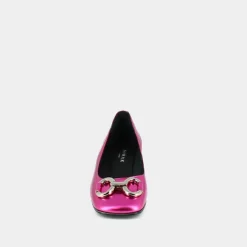 Ballerines à talons plats et mors