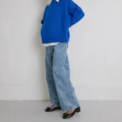 Ballerines avec noeud et monogramme