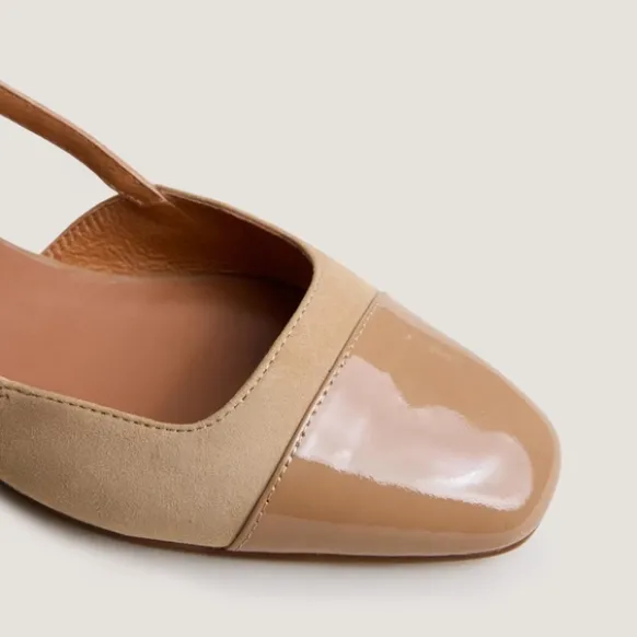 Ballerines slingbacks