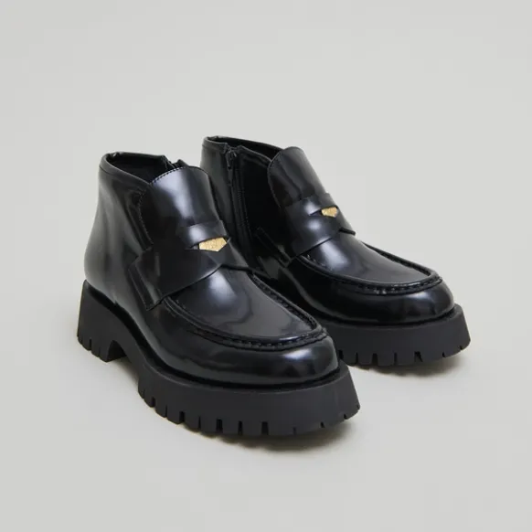 Boots à empiècements
