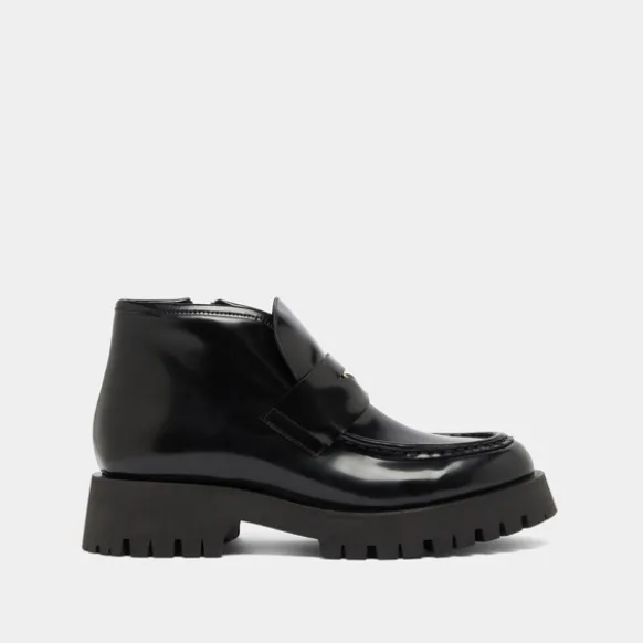 Boots à empiècements