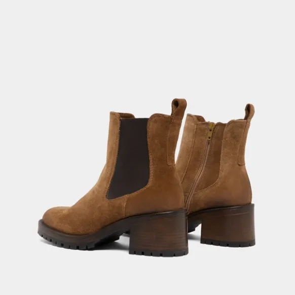 Boots à larges élastiques