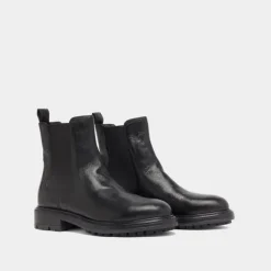Boots à élastiques et semelles crantées
