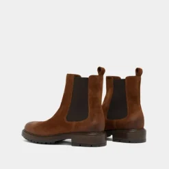 Boots à élastiques et semelles crantées
