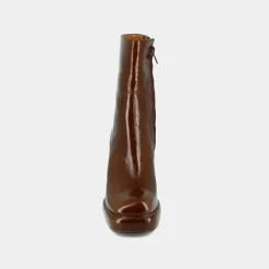 Boots à plateformes et bouts carrés