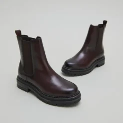 Boots à semelles crantées et élastiqu...