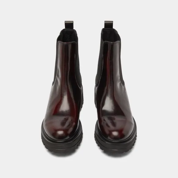 Boots à semelles crantées et élastiques