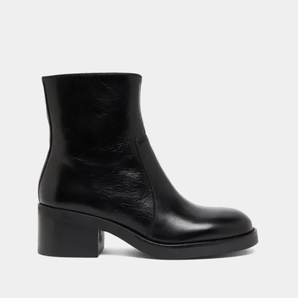 Boots à talons droits