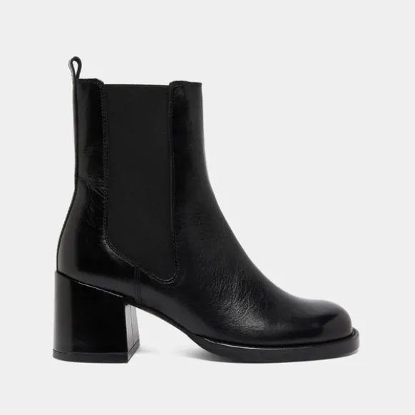 Boots à talons et élastiques