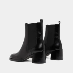 Boots à talons et élastiques