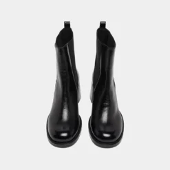 Boots à talons et élastiques