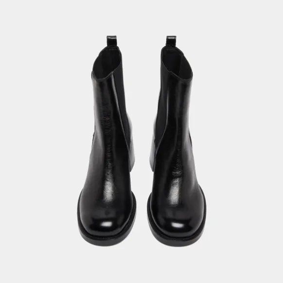 Boots à talons et élastiques