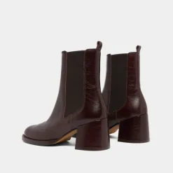 Boots à talons et élastiques