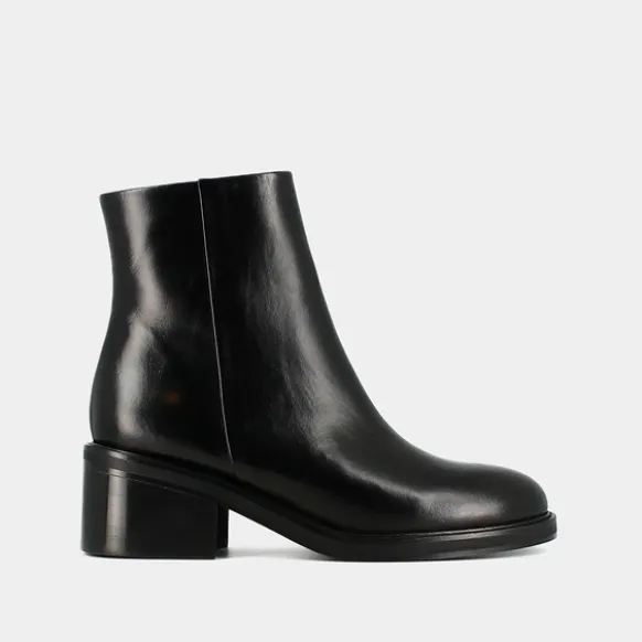 Boots à talons épais
