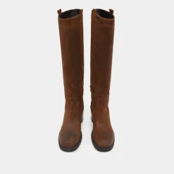 Bottes à bouts carrés et élastiques