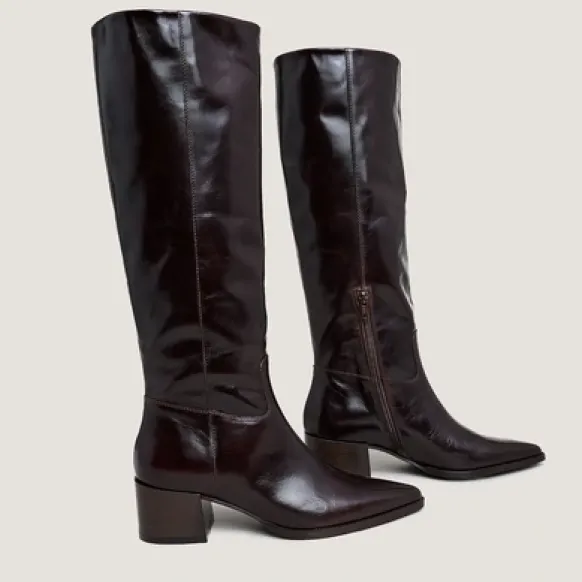 Bottes à bouts pointus