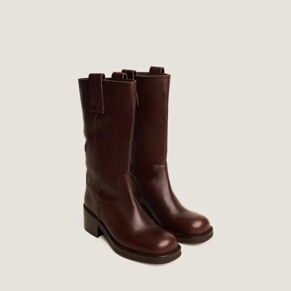 Bottes à bouts ronds