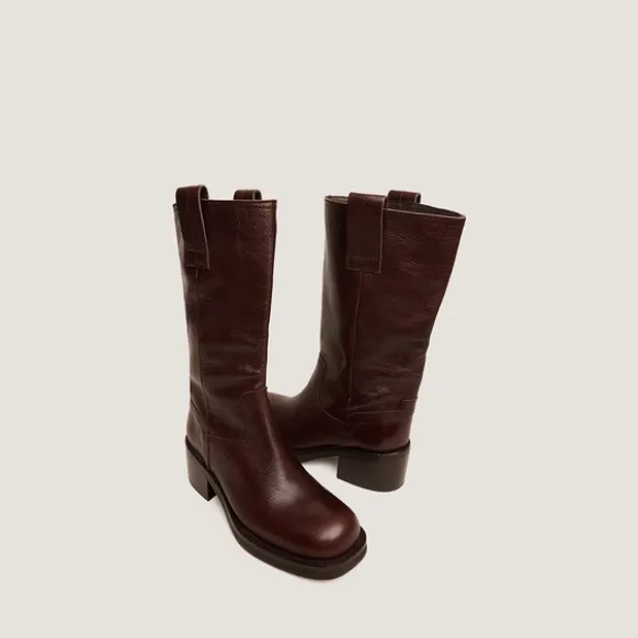 Bottes à bouts ronds