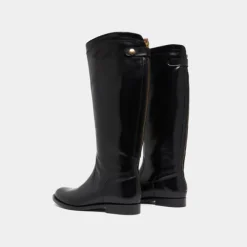 Bottes à fermetures éclairs arrières