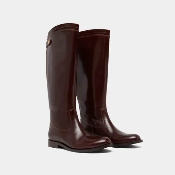 Bottes à fermetures éclairs arrières