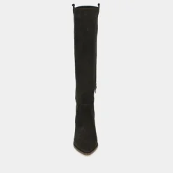 Bottes à hauts talons et bouts pointus