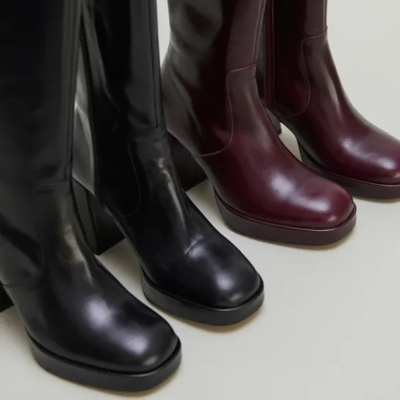 Bottes à plateformes