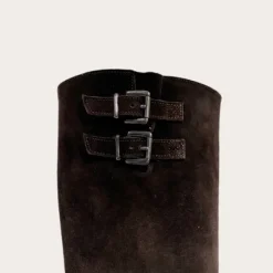 Bottes à sangles et semelles crantées