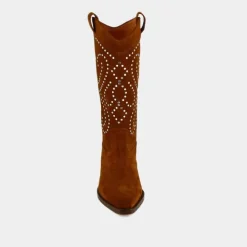 Bottes à talons biseautés