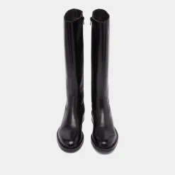 Bottes à talons crantés