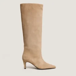 Bottes à talons et bouts pointus