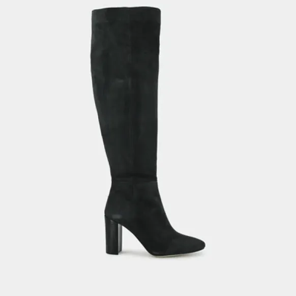 Bottes HARLEY en velours anthracite