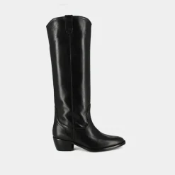 Bottes hautes à bouts ovales