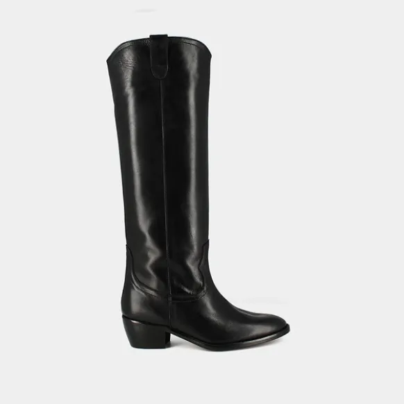 Bottes hautes à bouts ovales