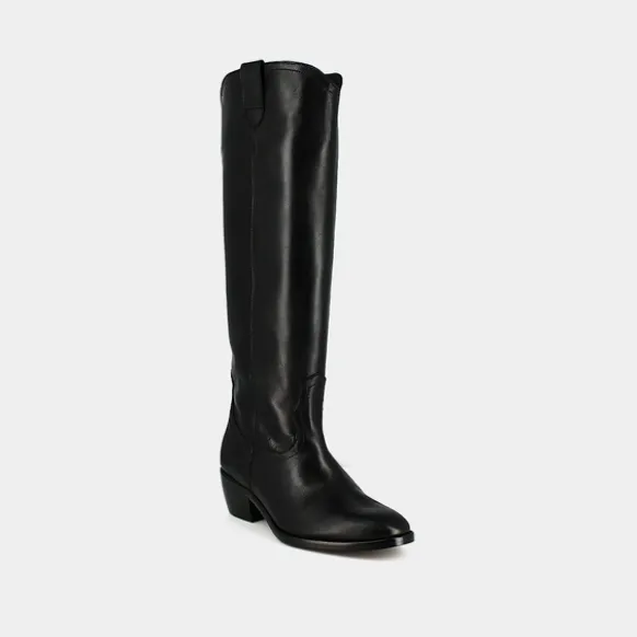 Bottes hautes à bouts ovales