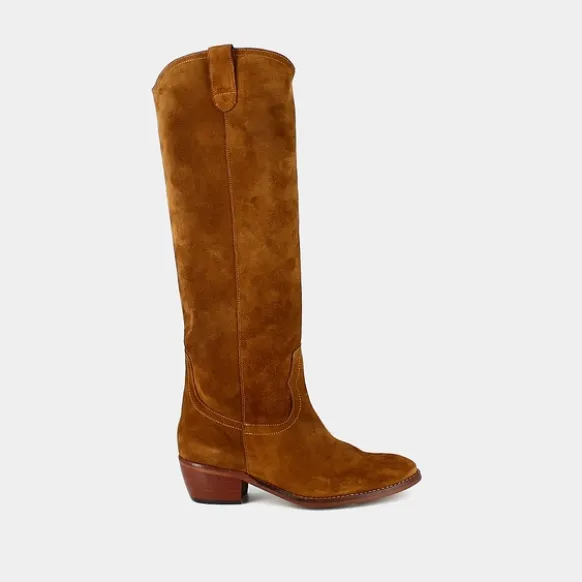 Bottes hautes à bouts ovales