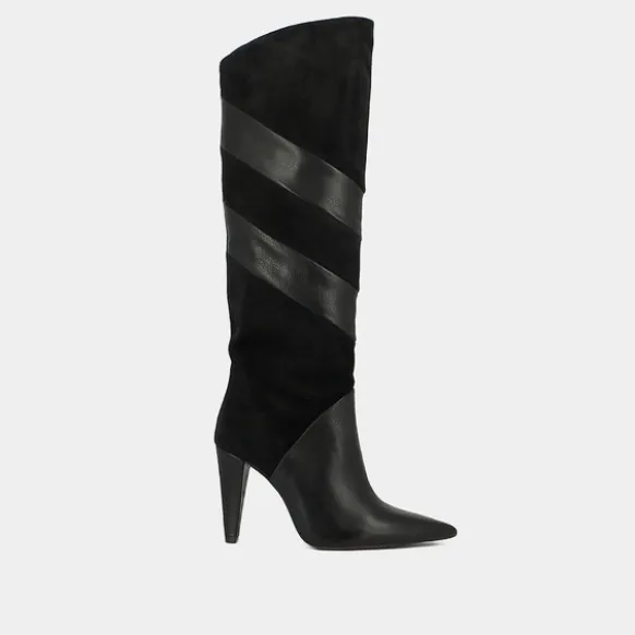 Bottes hautes à bouts pointus