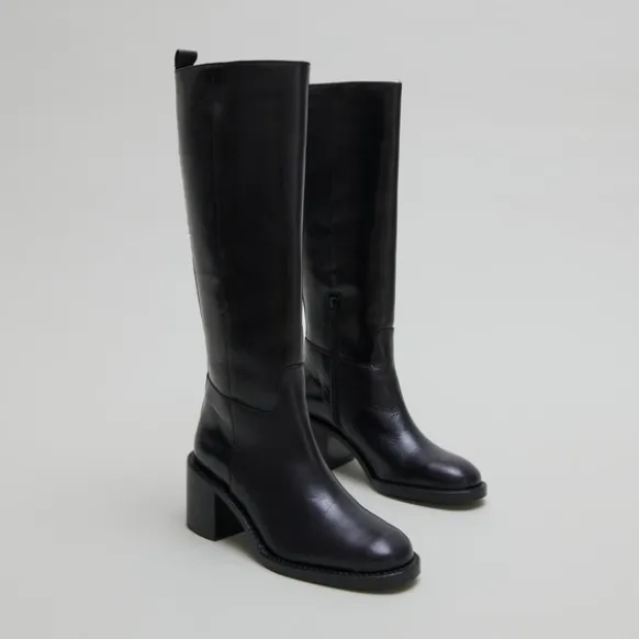 Bottes hautes à talons