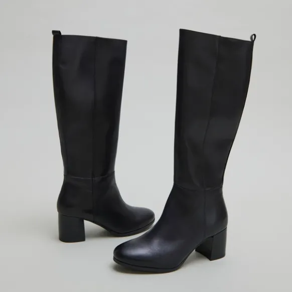 Bottes hautes à talons