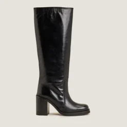 Bottes larges à bouts carrés