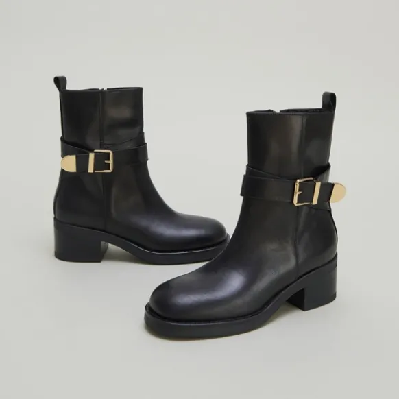 Bottines à boucles
