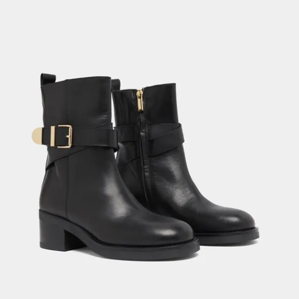 Bottines à boucles