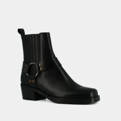 Bottines à boucles