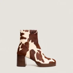 Bottines à bouts carrés